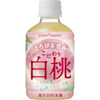 ポッカサッポロフード＆ビバレッジ こだわり白桃 270ml 1箱（24本入）