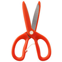 プラス 幼児用はさみ フィットカットカーブ トット 右手用 レッド 赤 34591 1個