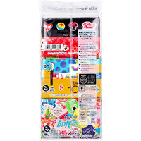 ディズニー水に流せるポケットティシュ ハッピーフェイス 16枚(8組)×9個入 1袋(16枚(8組)×9個入) ×10セット（直送品）