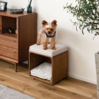 東谷 ペットスツール ブラウン PETー169A 165470 1個（直送品）