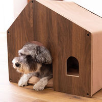 東谷 ペットハウス ブラウン PETー122BR 165457 1個（直送品）