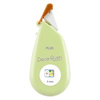 プラス デコレーションテープ デコラッシュ 幅6mm 弁当 52065 3個