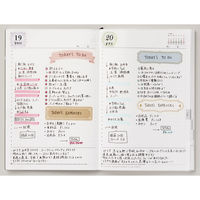 水性ペンで書けるマスキングテープ 日付柄/シンプル 幅22mm 2柄セット maste（マステ）（R） MST-FA09-A マークス