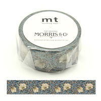 カモ井加工紙 マスキングテープ mt ウィリアム・モリス Pimpernel 幅20mm MTWILL14 10巻