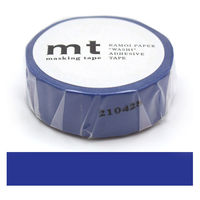 カモ井加工紙 マスキングテープ mt 瑠璃（るり）幅15mm 3巻 MT01P197R