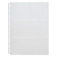 myfa（ミファ）コレクションポケット 6ポケット A4 30穴 缶バッチ～直径76mm用 2枚入 1セット（2袋）リヒトラブ