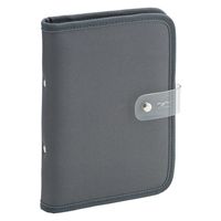 myfa（ミファ）コレクションバインダー チャコールブラック ミニ 6穴リング付 1セット（2冊） LIHIT LAB.