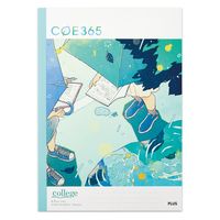 プラス ノート COE365 college セミB5 6.5mm罫 雨の日 77645 1セット(3冊)