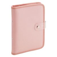 myfa（ミファ）コレクションバインダー シャーベットピンク ミニ 6穴リング付 1セット（2冊） LIHIT LAB.