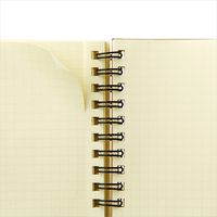 ロルバーン リングノート ポケット付メモ ミニ 5mm方眼 イエロー 500306184 デルフォニックス （Rollbahn）