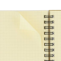 ロルバーン リングノート ポケット付メモ 横型 M ダークブルー 500940428 1冊 デルフォニックス（Rollbahn）