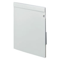 キングジム ハルファイル クリップ Ａ４変形 白 ＫＰ５００８シロ 2冊