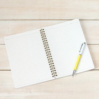 ラボクリップ ノート A5 7ミリ 横罫 カミーユ グレー CMNT02-GY