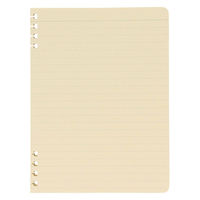 ロルバーン フレキシブル リフィル L 7mm罫 クリーム ノート デルフォニックス（Rollbahn）