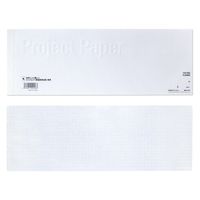 オキナ プロジェクト限定パッド A4ハーフ 50枚 まっしろ !? 5mm方眼罫 PH4058 3冊