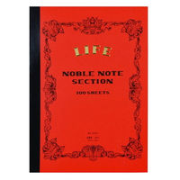 ライフ ノーブルノート A4 5ミリ方眼 100枚 2冊 N31