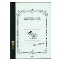 ツバメノート A5 7ミリ横罫 ミッキーマウス 30枚 2冊 TBM5729