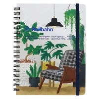 デルフォニックス ロントゥモン ロルバーンポケット付メモ L 5mm方眼 リング C（リビング）2冊