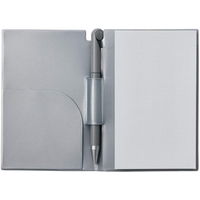 ソリッドメモ＆ペンRF A6 2ミリ方眼 100枚 シルバー 1冊 8942 kleid