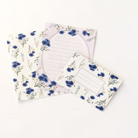 ラボクリップ ルシェノン ミニレター ネイビー レターセット 21A-LCML01-NV