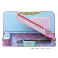 筆箱 リアナティアラ アルロック 筆入 両面スリム リボン バイオレット 紫 FD-1404-V ソニック