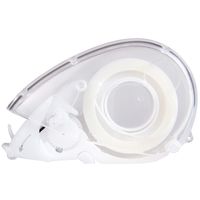 ホワイト 13m×12mm 強粘着タイプ 本体 HM12X13PW 1個 ハリマウス