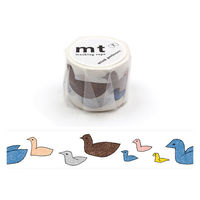 カモ井加工紙 マスキングテープ mt ミナペルホネン follow 鳥 幅35mm MTMINA43 5巻