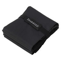 エコバッグ シュパット（Shupatto） コンパクト バッグ Drop（ドロップ）（ブラック）おすすめ 人気 折りたたみ 縦型 S460BK マーナ