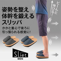 アルファックス 体幹を整えるスリッパ Sliet(スリエット) MEN ネイビー 508540 1個（直送品）