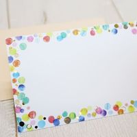 包む メッセージミニカード グリタリングドット 7-128-2 1個