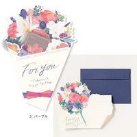 いろは出版 花を贈るメッセージカード ブーケレター GGMB-03 1個