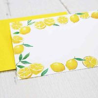 包む ポライトカード グリタリングレモン 7-128-0 1個