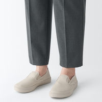 【レディース】無印良品 婦人 撥水スリッポンスニーカー 23.5cm サンドベージュ 良品計画