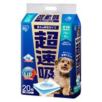 超速吸ペットシーツ ダブルワイド 20枚入 4袋 アイリスオーヤマ