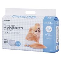 ペット用おむつ 犬・猫 XXS 64枚入 3袋 アイリスオーヤマ