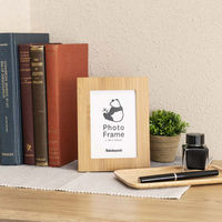 ナカバヤシ フォトフレーム 竹製 L判 89×127mm ナチュラル F-TW-105-NA 1個