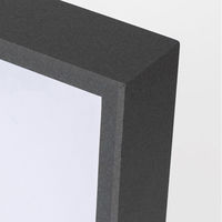 ナカバヤシ ペーパーステーショナリー 紙製フォトフレーム L判 89×127mm ストーングレー F-TPA-101-N 1セット(1個×2)