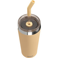 SIGG（シグ） ガラスストロー付き ステンレスマグ ヘリア マスタードピーチ 0.6L 50411 1個（直送品）