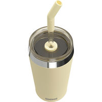 SIGG（シグ） ガラスストロー付き ステンレスマグ ヘリア イエロー 0.45L 50410 1個（直送品）