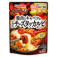 鶏肉とキャベツのトマトチーズタッカルビ用ソース（2～3人前） 3個 カゴメ 韓国料理