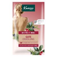 【リニューアル品】 入浴剤 クナイプ バスソルト グーテエアホールング ウィンターグリーン＆ワコルダーの香り 50g 1セット（3包）クナイプジャパン