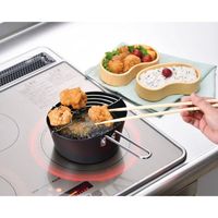 和平フレイズ ひるもぐ IH対応よこなが天ぷら鍋 RB-1297 1個