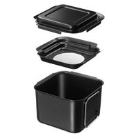 和平フレイズ ポコフリット 角型オイルポット0.8L RD-0097 1個