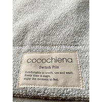 日繊商工 洗うほどに膨らむタオルシリーズのタオルケット:ココケット(グレー) CE65015GY 1セット(1箱(1枚)×10)