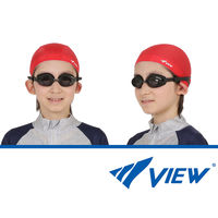 タバタ 子供用ゴーグル 4～9歳用 ブラック V710J 1個