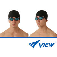 タバタ フィットネススイミングゴーグル アクアマリンブラック V610 1個