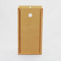 スマイル 木製募金箱 天然木　ナチュラル 790389