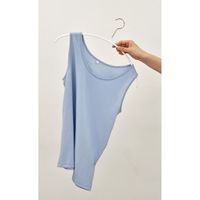 MAWA（マワ）ラウンドハンガー クローゼット用 10本組 ホワイト ドイツ製 清水産業