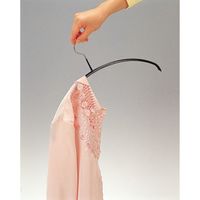 MAWA（マワ）ラウンドハンガー クローゼット用 10本組 ブラック ドイツ製 清水産業