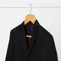 Woodコート・ジャケットハンガー ナチュラル（わけあり品）